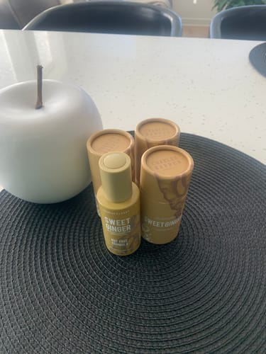 Customer photo review of Sweet Ginger Vapor Rub