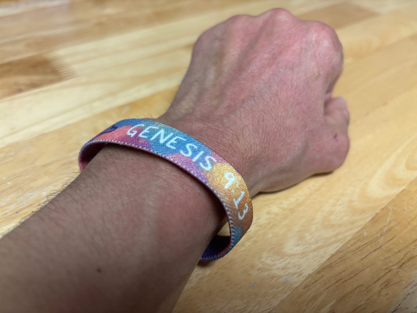 Customer photo review of THE COVENANT WRISTBAND