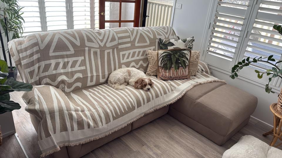 Customer photo review of CouchCare™️ Couch Protector