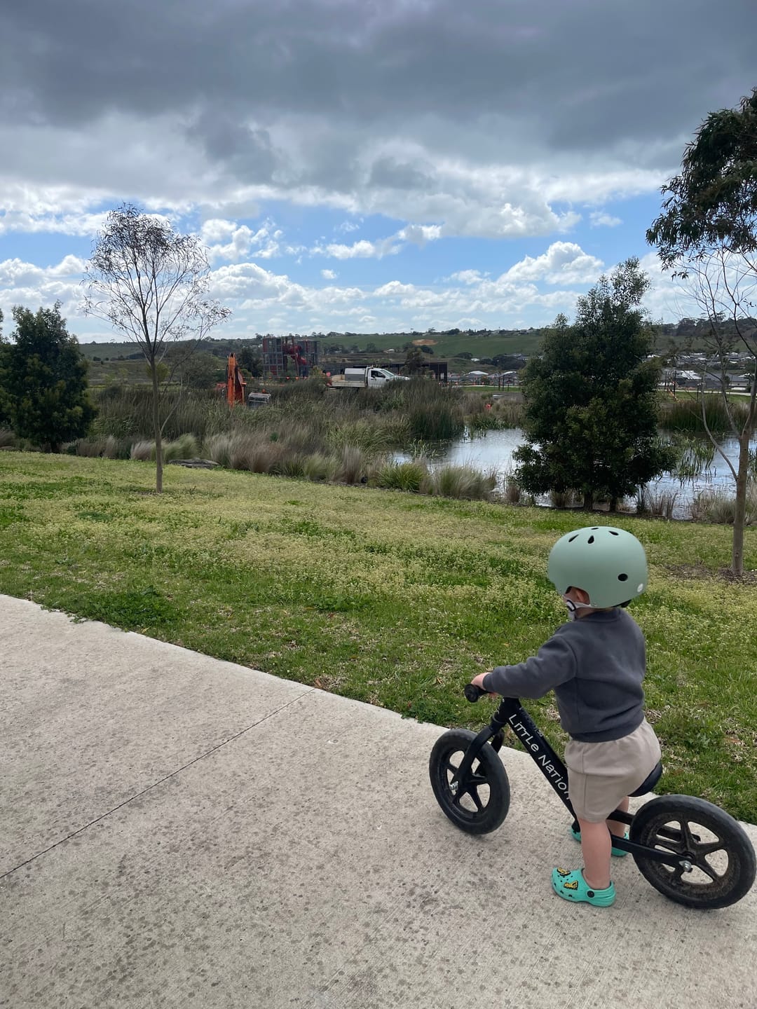Customer photo review of Eco Helmet - Olive