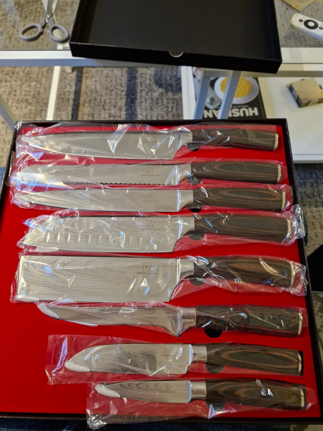 Customer photo review of Premium Knivset