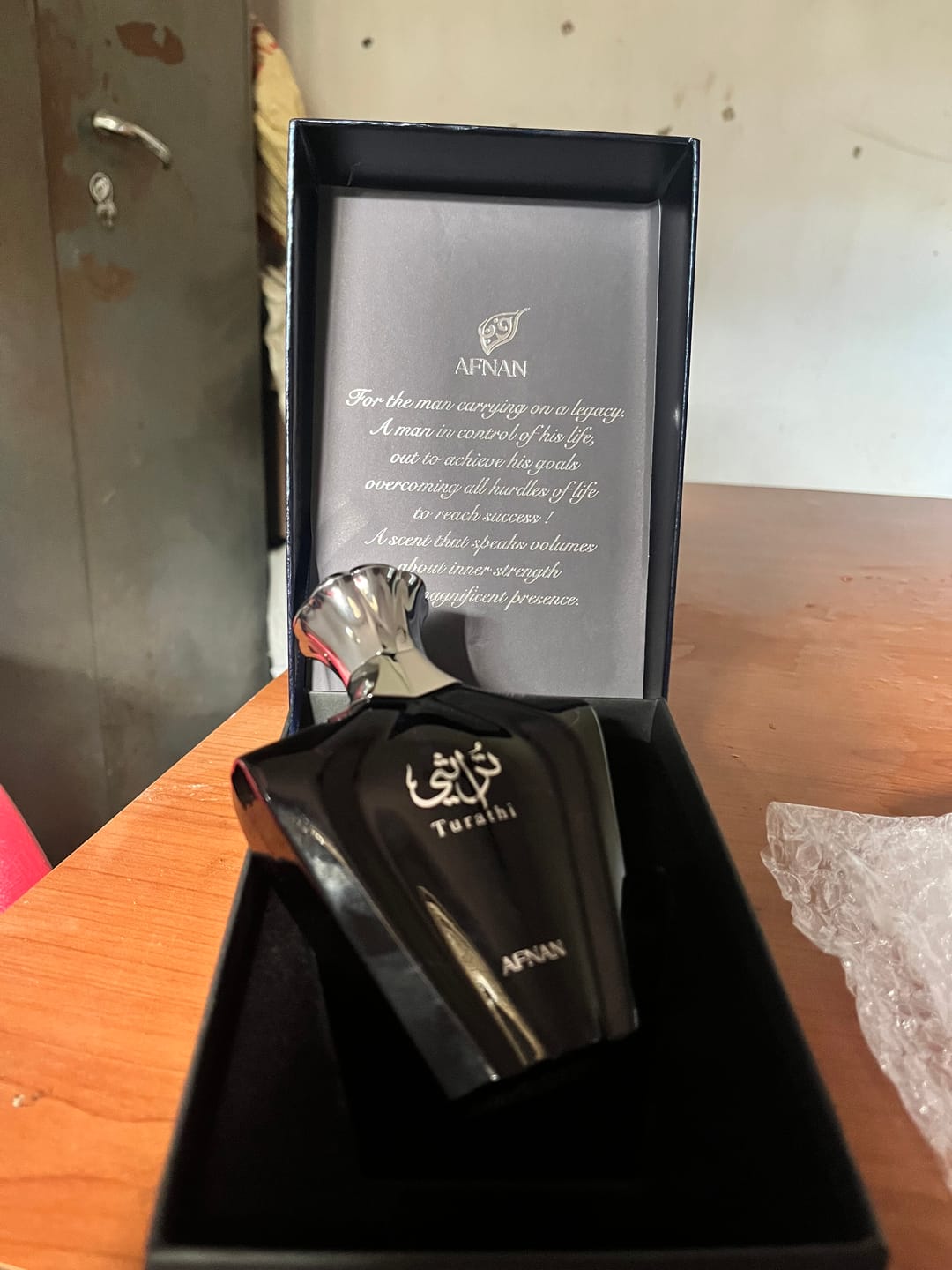 Customer photo review of Afnan Turathi Blue Eau De Parfum For Men