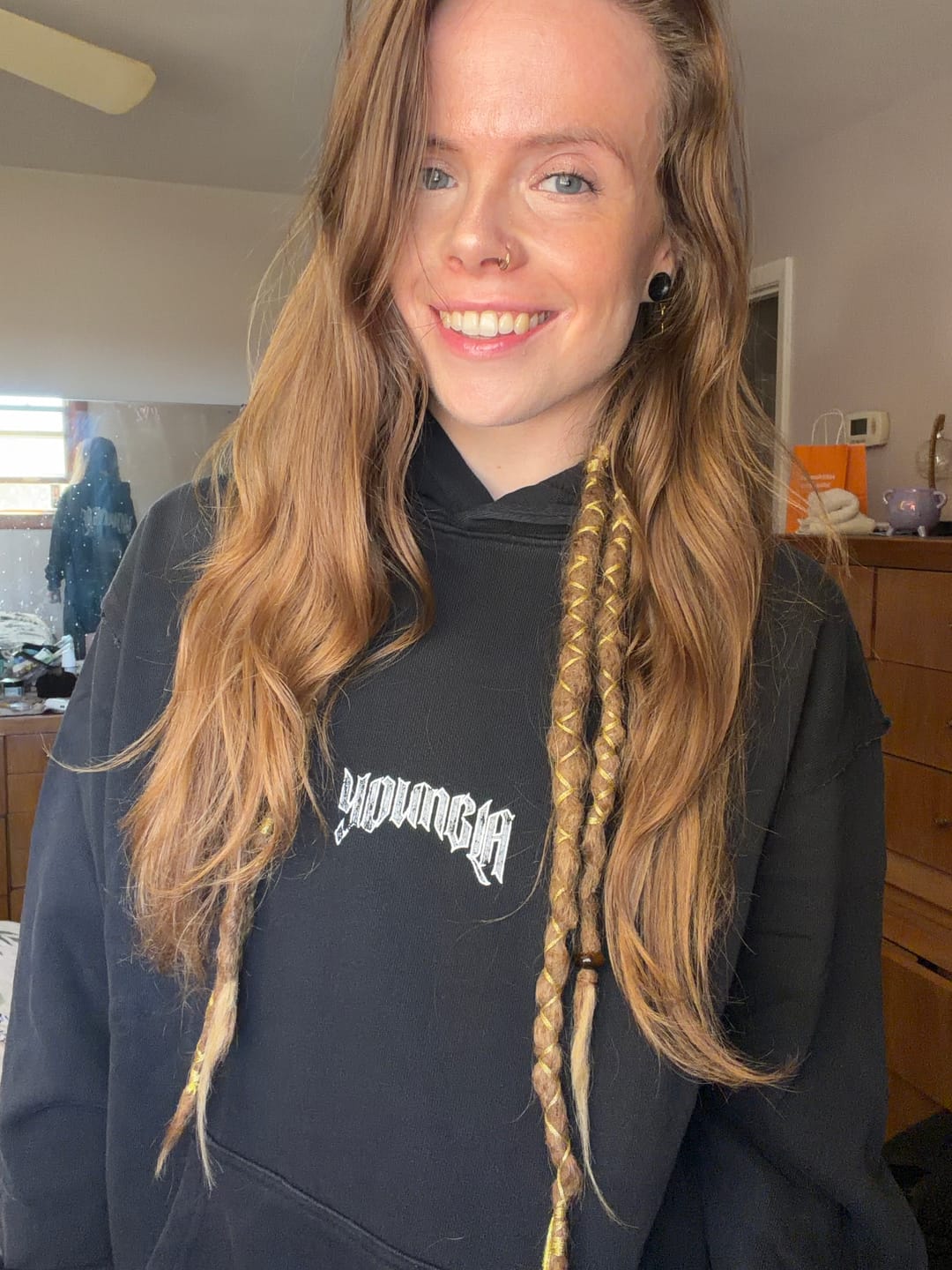 Customer photo review of W549 Rebel Hoodie