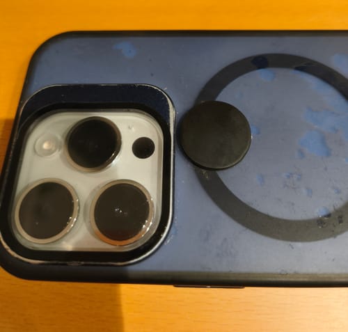 Customer photo review of Placa de Shungit para Móvil || Protección Energética