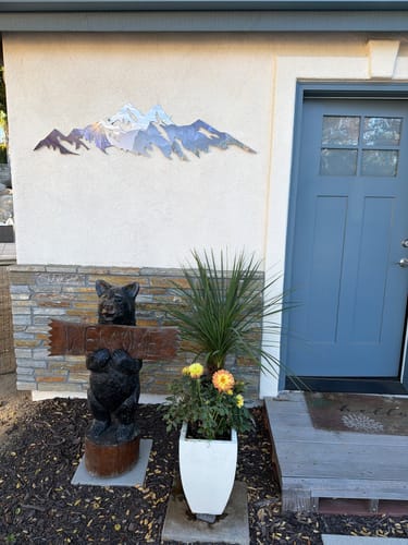 Customer photo review of Yosemite Mountains - Metal Wall Art