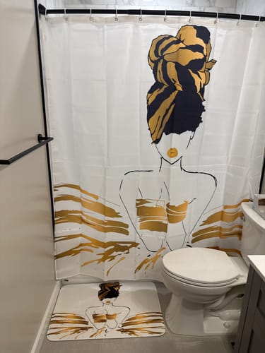 Customer photo review of Oro Bath Mat