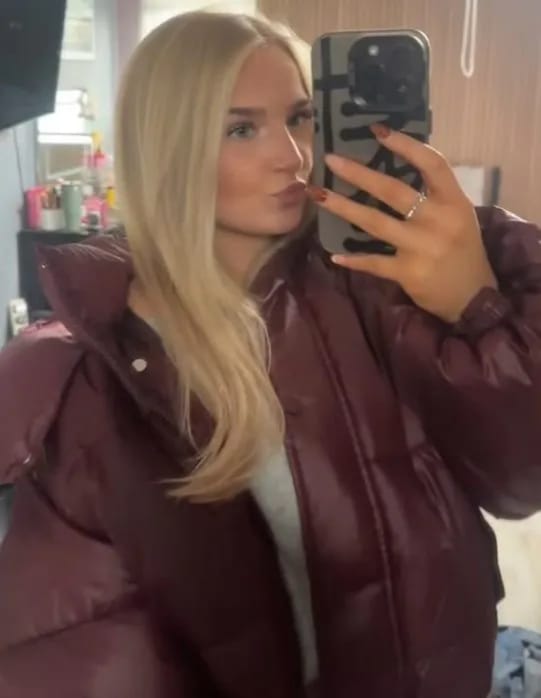 Customer photo review of Kristine Cotton Puffer Jacket
