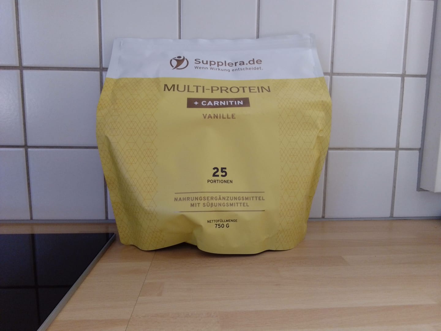 Customer photo review of Multi Protein m. Vanille-Geschmack 750g Beutel