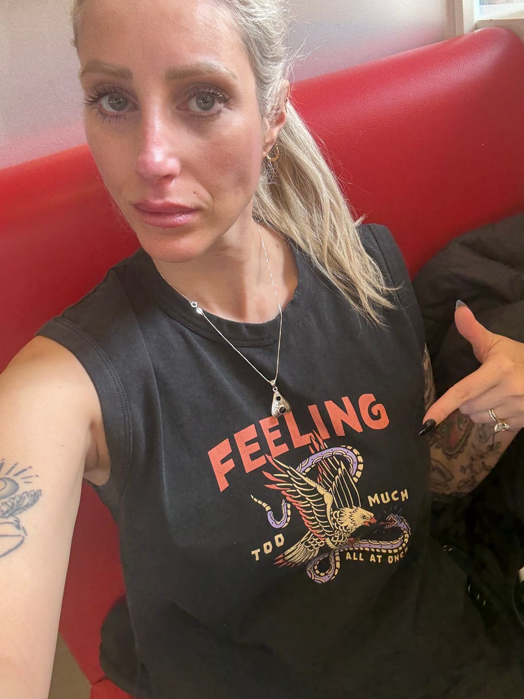 Customer photo review of Feeling Too Much Tank