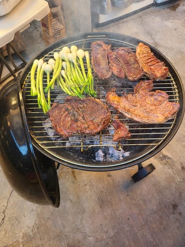 Reseña con foto de un cliente sobre Diezmillo Steak