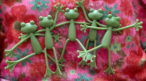 Customer photo review of Mamie-Frog® - Tuteur décoratif