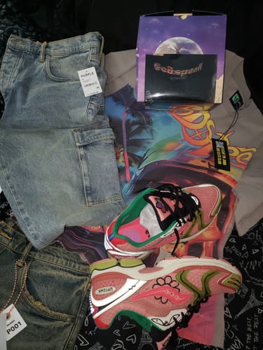 Customer photo review of Godspeed F1 Dreams Tee Clay