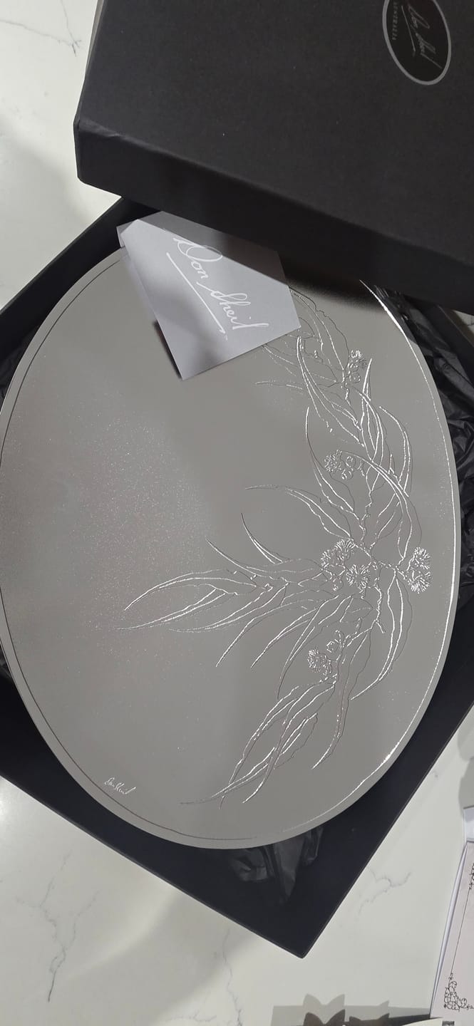 Customer photo review of Oval Fruit Platter - Flowering Gum