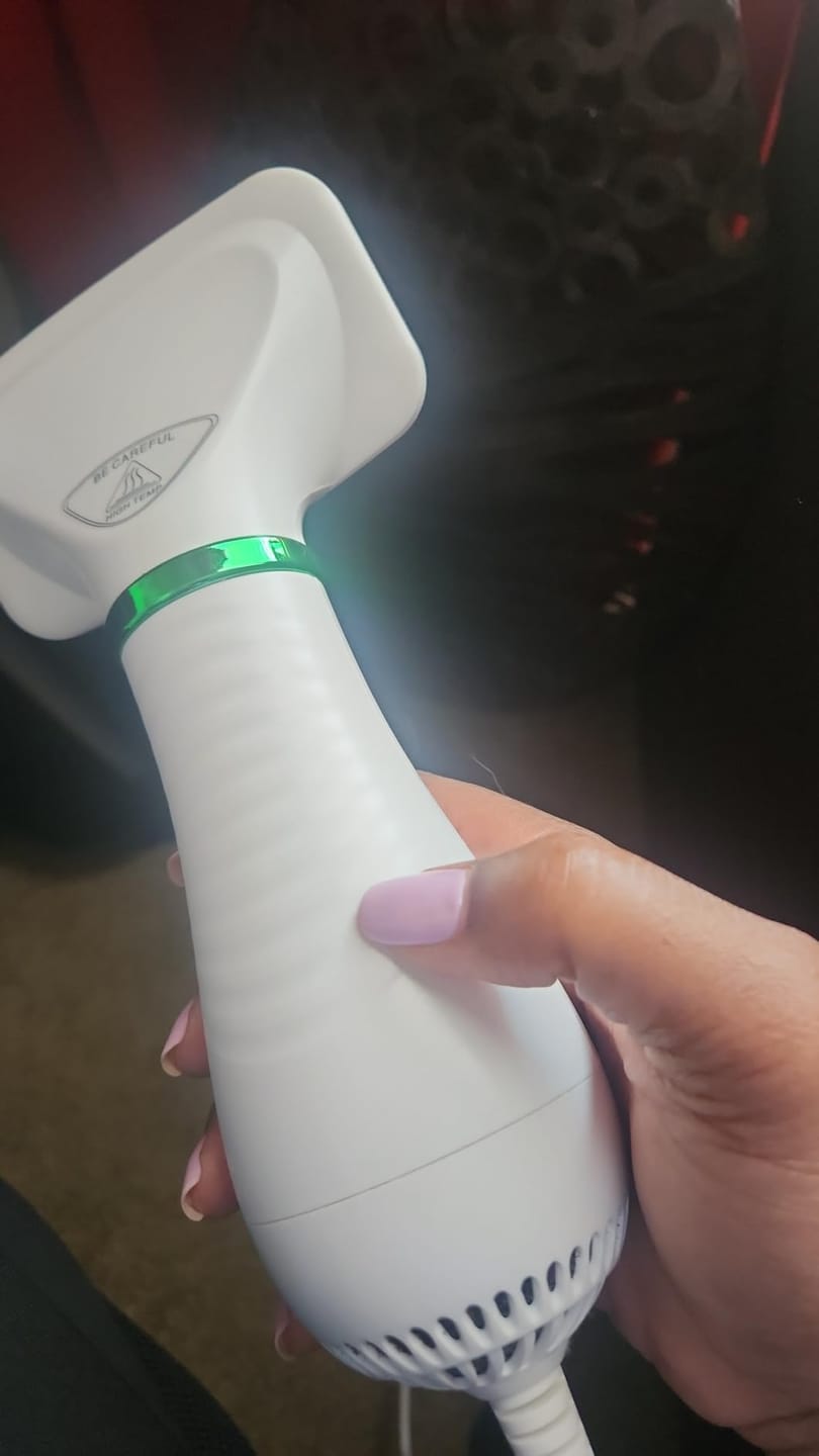Customer photo review of [HOT SALE] 3-in-1 Pet Grooming Hair Dryer
