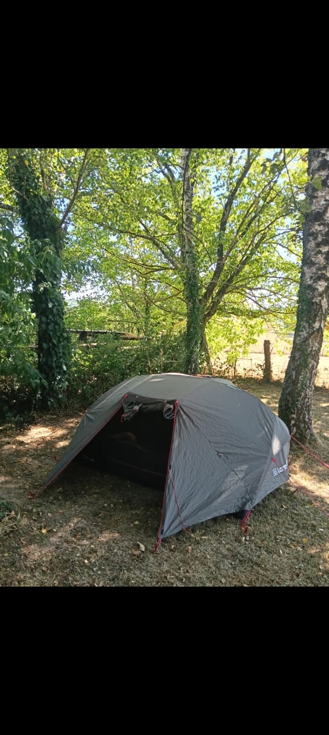 Customer photo review of ADV Tent - Adventure Motorcycle Tent