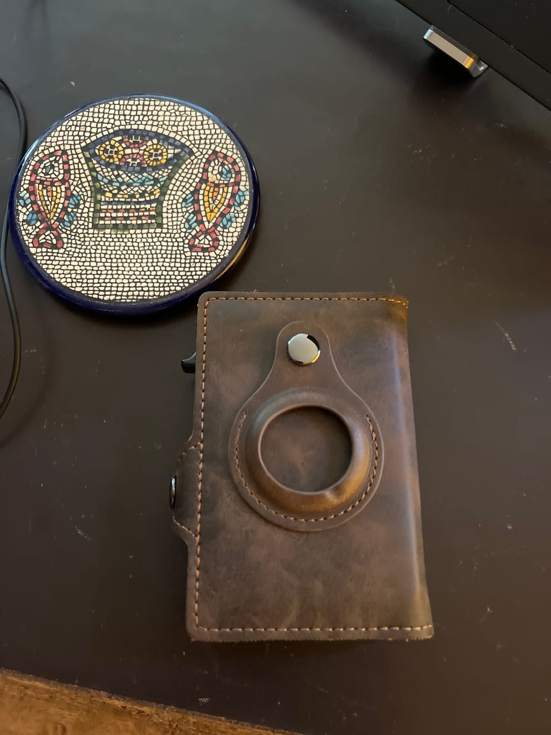 Customer photo review of Billetera Modelo AirTag