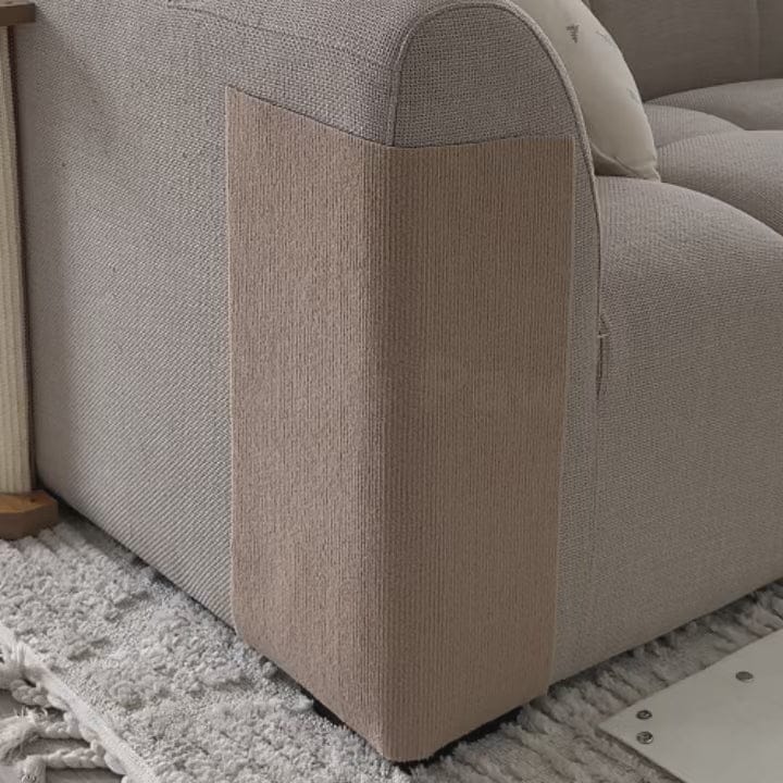 Customer photo review of KrabMat - Katten Krabmat Zelfklevend Meubelbeschermer