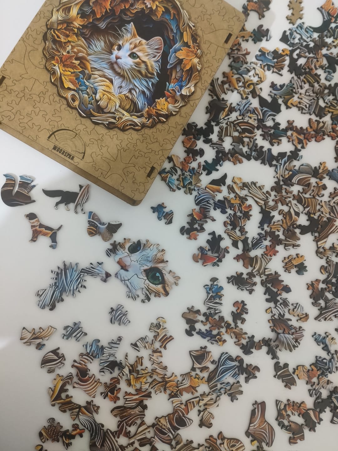Customer photo review of Kedi V2 - Ahşap Puzzle