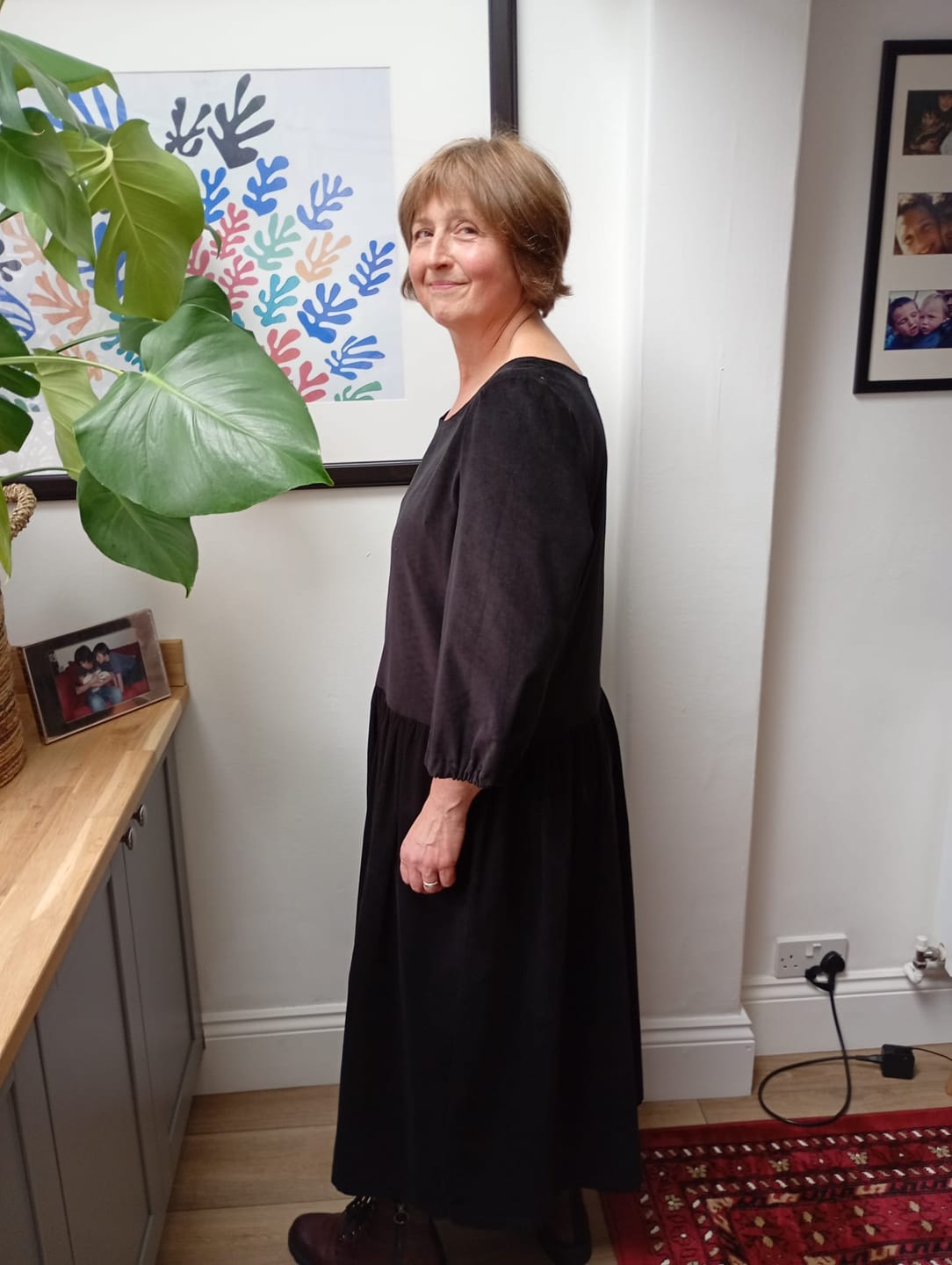 Customer photo review of Plain Needlecord Fabric