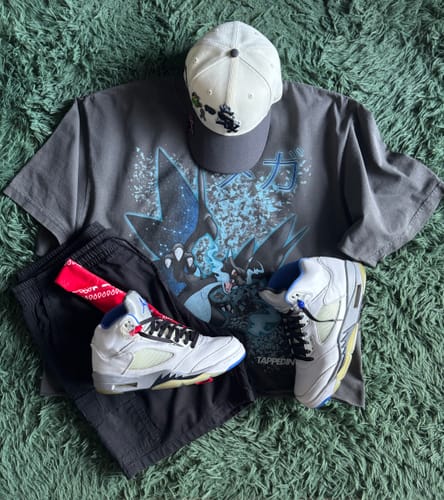 Customer photo review of "Mega Charizard X" T-Shirt