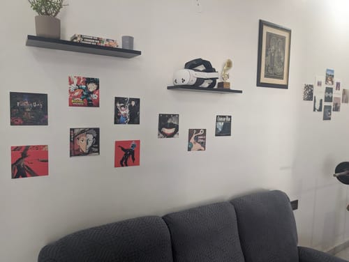 Customer photo review of PLAYLIST - ALBUM COVER PRINTS - CUSTOM WALL COLLAGE POSTERS
