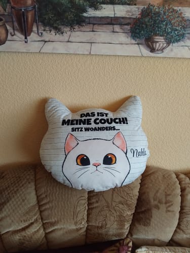 Customer photo review of Unsere Couch - Individuelles Formkissen