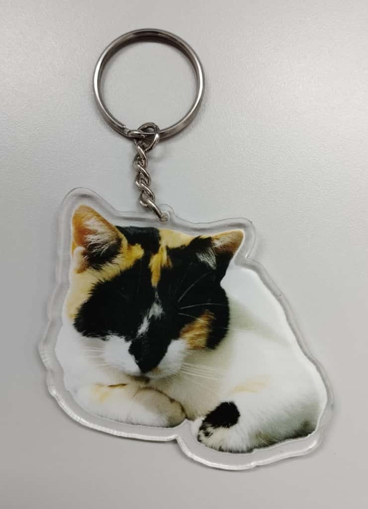 Customer photo review of 😻 Llavero Con Forma Personalizado