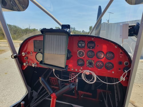 Customer photo review of RAM Double Twist-Lock Suction Mount with Spring Cradle for Tablets with Cases (RAM-B-189-TAB8U)