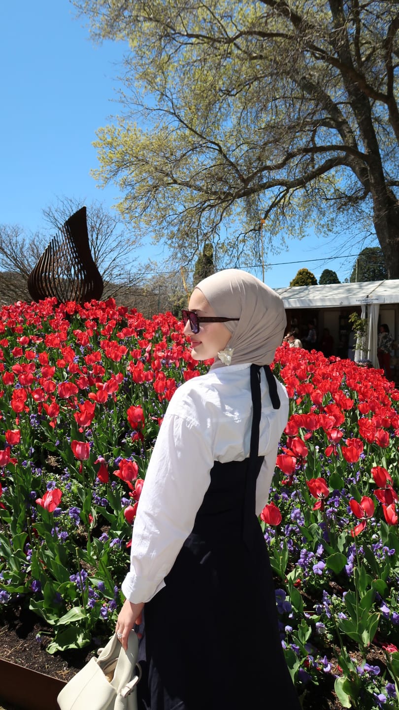 Customer photo review of Jersey Bamboo Multi-Way Hijab
