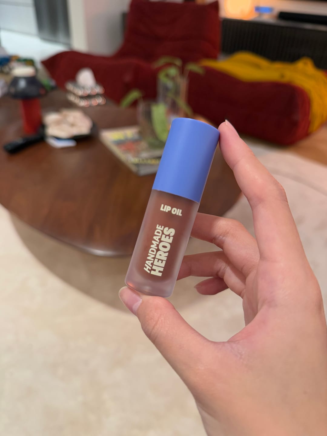 Customer photo review of MOTHER OF ALL LIP OIL - CARAMEL CHESTNUT