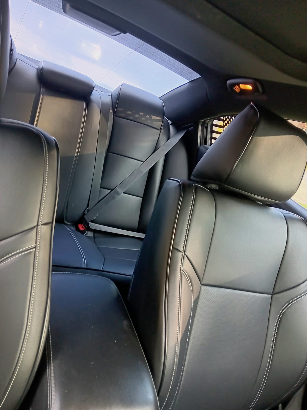 Customer photo review of 2015+ Dodge Charger Custom Sport Seat Covers