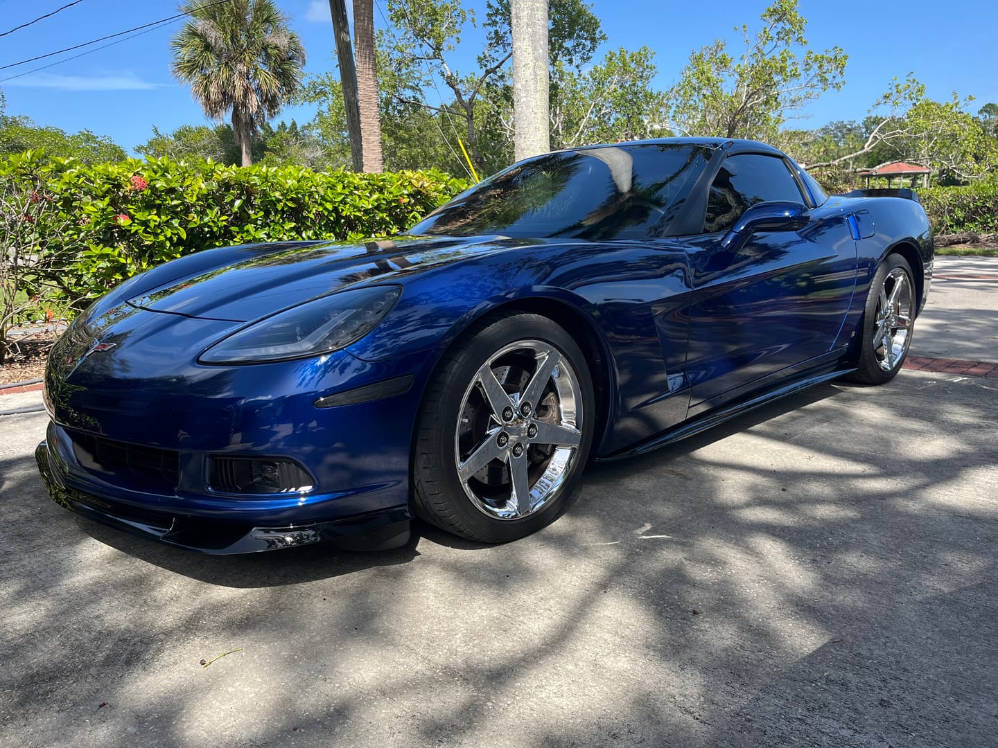 Customer photo review of Corvette C6 Base | ZR1 Conversion Front Splitter Lip & Side Skirts Rocker Panels