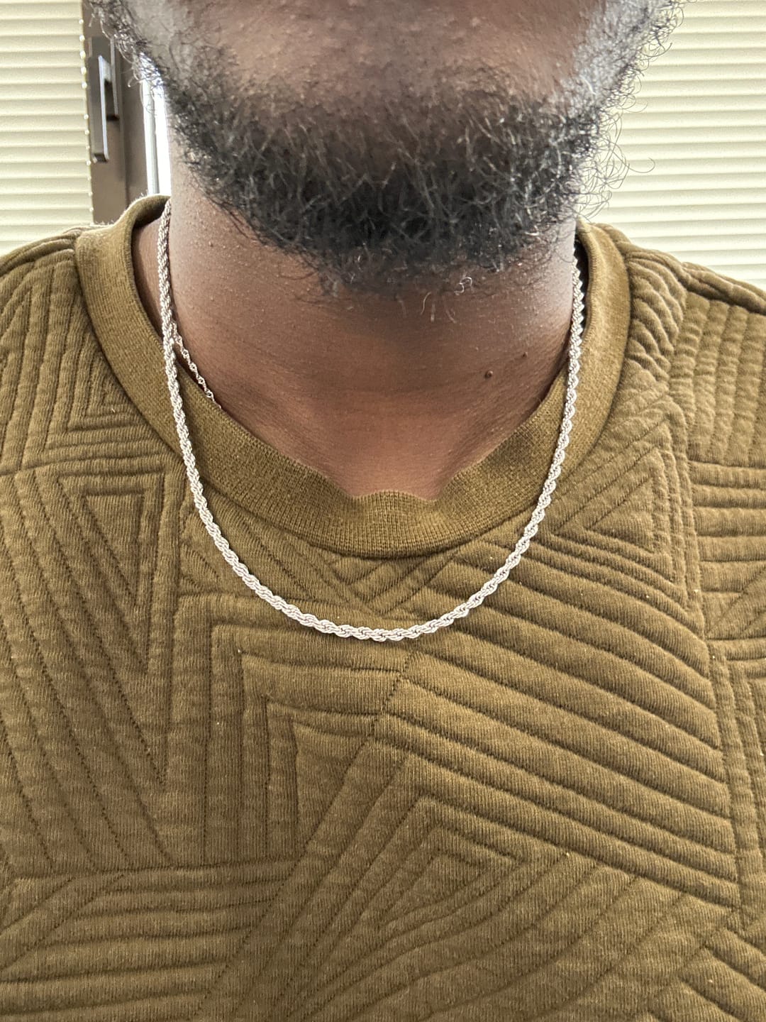 Customer photo review of CLEAN ROPE CHAIN. - 3MM
