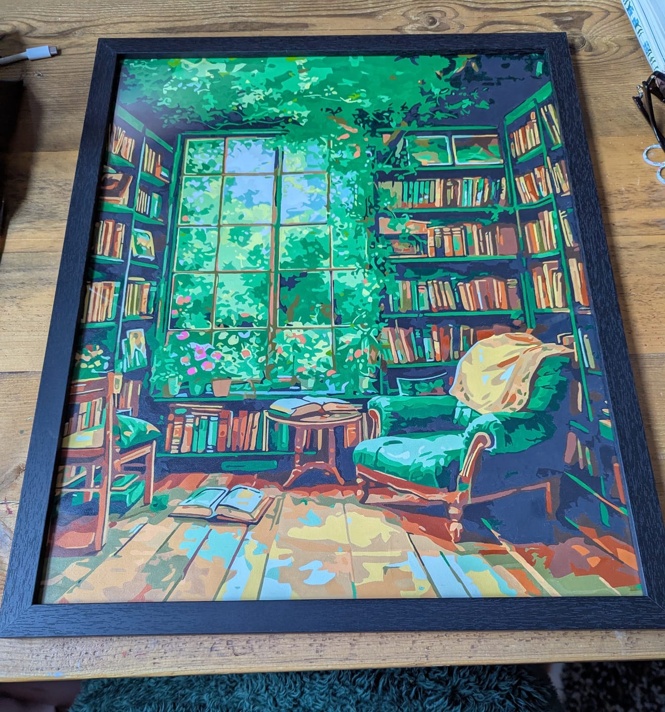 Customer photo review of Verdant Book Nook