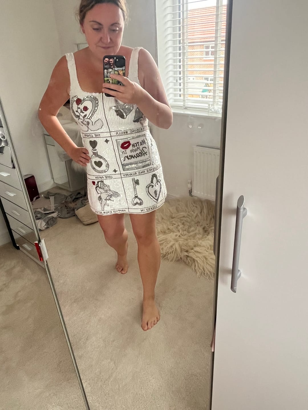 Customer photo review of The Lovers Dress