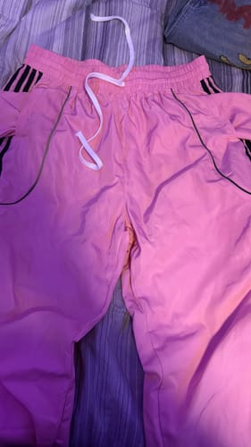 Customer photo review of Vale Forever Piggy Bank Trackies Pink