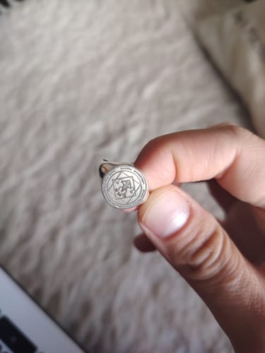 Békefi Delani Godiva B. review of Money & Abundance Amulet Ring of Spirit Mammon - Magical Ring - Spiritual Ring image 1 out of 1