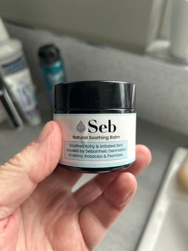 Customer photo review of Seb Natural Soothing Balm