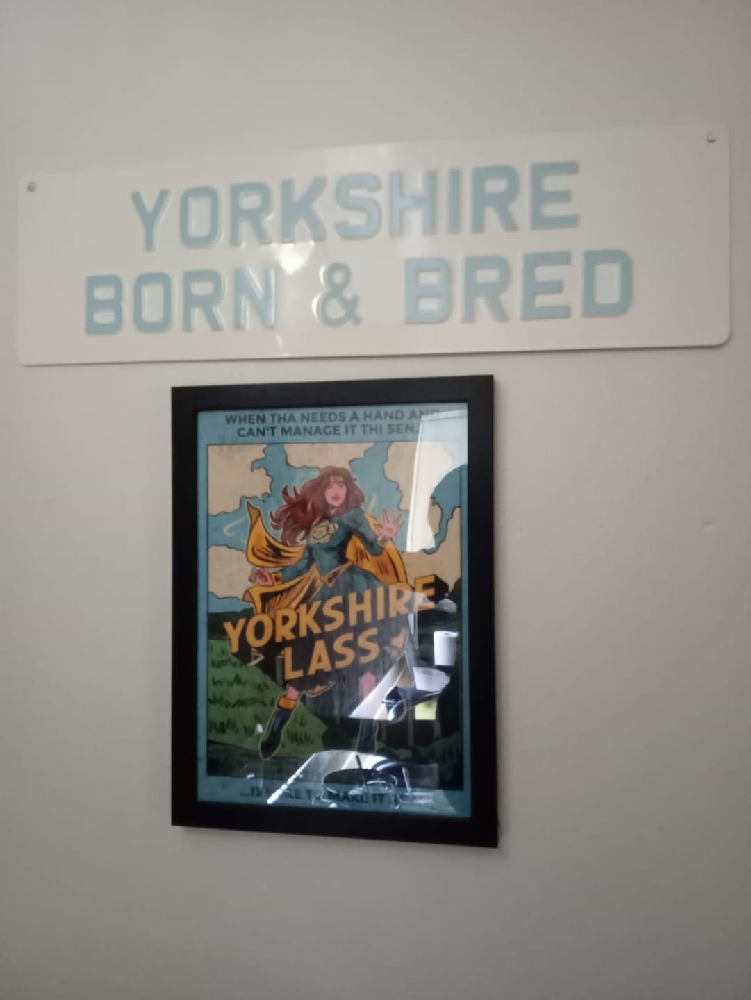 Customer photo review of Yorkshire Lass - Print