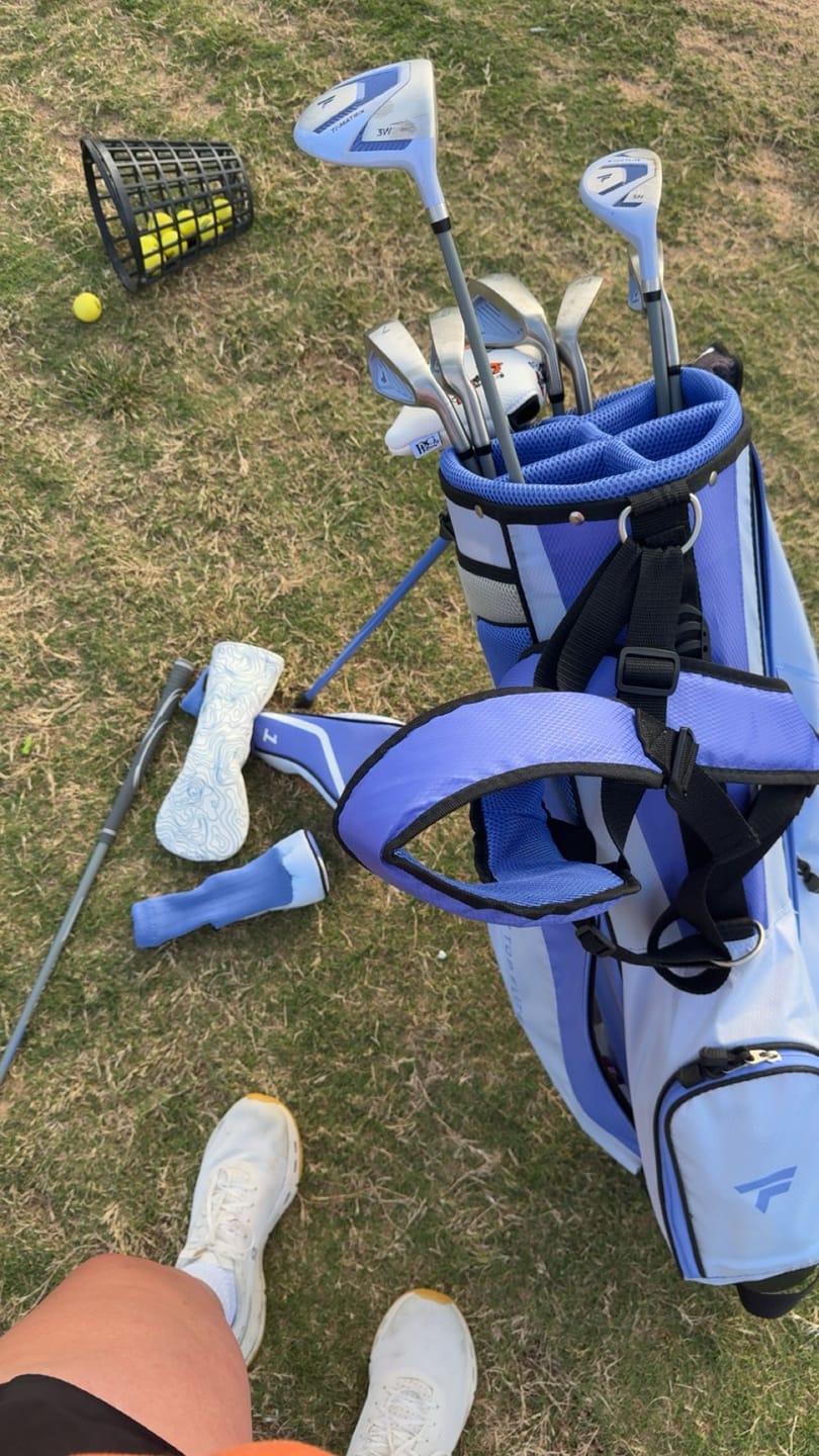 Customer photo review of Topographic Edition - Pure White / Embroidered Carolina Blue