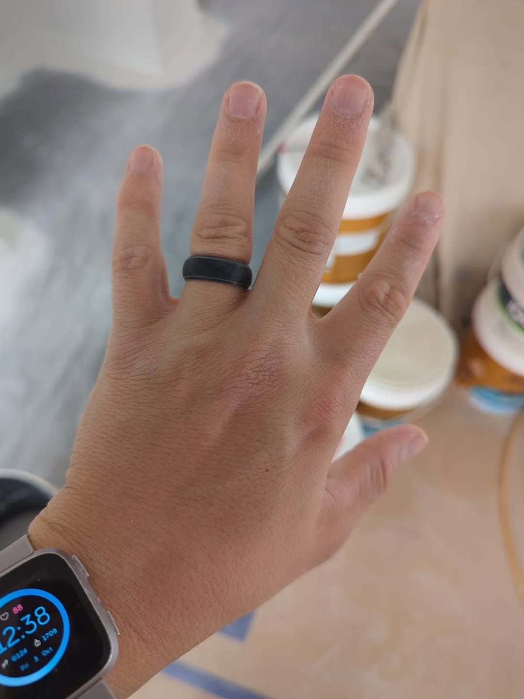 Customer photo review of The Phantom - Silicone Ring