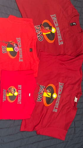 Customer photo review of Create DTF Gang Sheet - Build Your Own DTF Gang Sheet