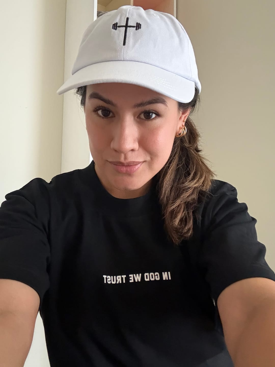 Customer photo review of God Bless America Tee