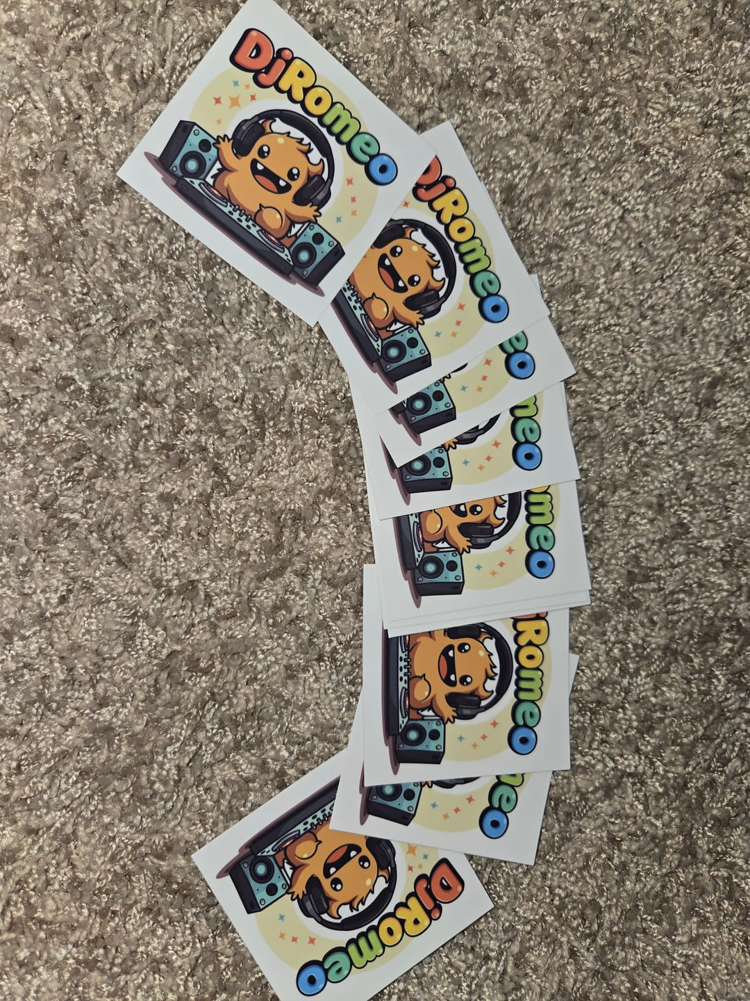 Customer photo review of Stickers