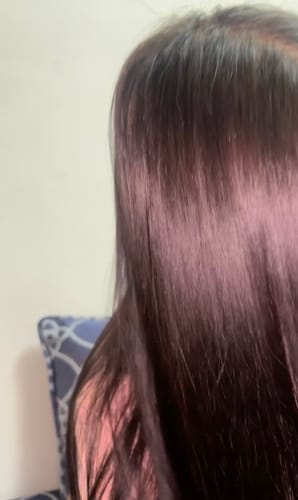 Customer photo review of Kit Lissage Brésilien Kératine & Shampoing Clarifiant Cocoa Brasilis - 2x1L