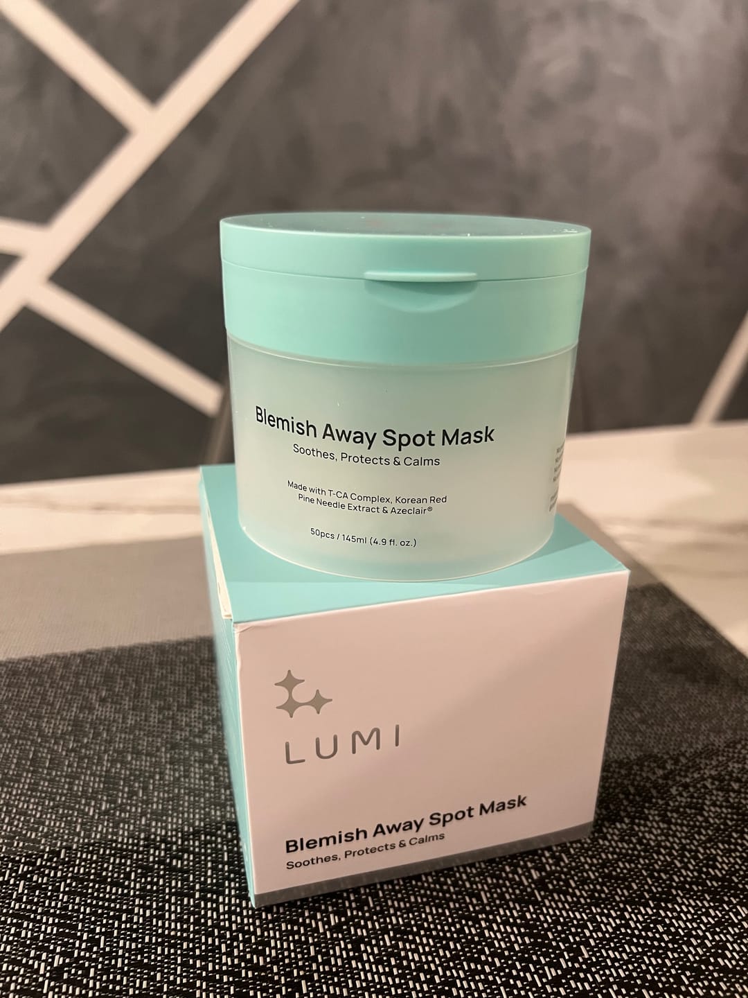 Customer photo review of Blemish Away Spot Mask