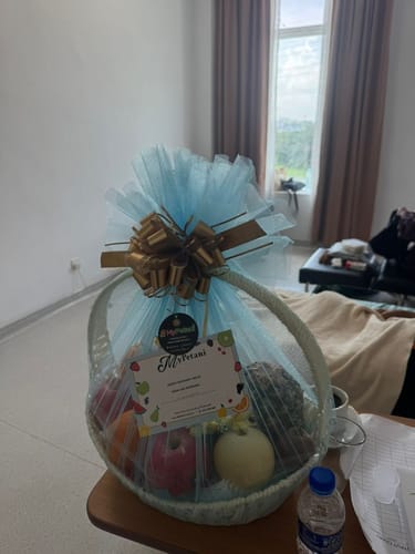 Customer photo review of Gaya Island Fruit Basket - M Size [Malaysia]