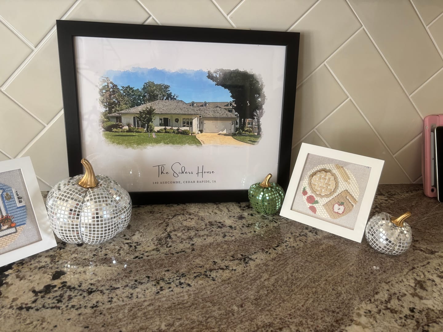 Customer photo review of Custom House Portrait