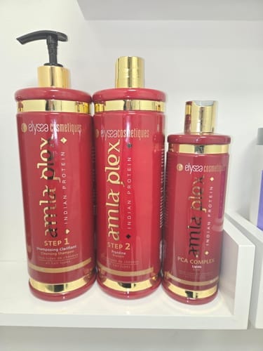 Customer photo review of Kit Lissage Nano Indien Amla Plex 2x1L + PCA 500 ml