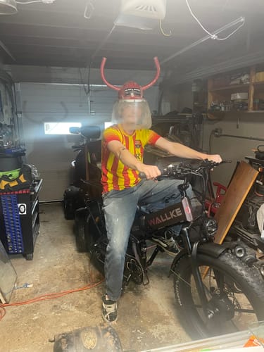 Customer photo review of 2025 Wallke X3 Pro Max | 2800W Folding Ebike